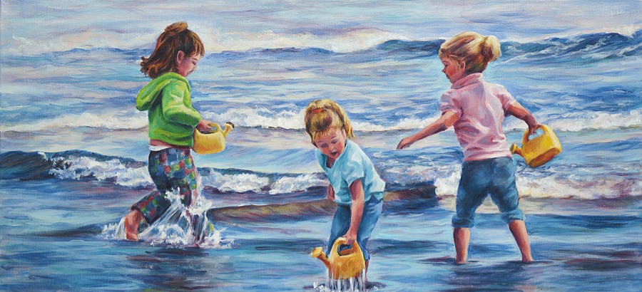 Girls At Gooches Beach